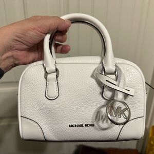 Michael Kors White Mini Bag